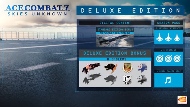 ACE COMBAT 7: SKIES UNKNOWN Deluxe Edition