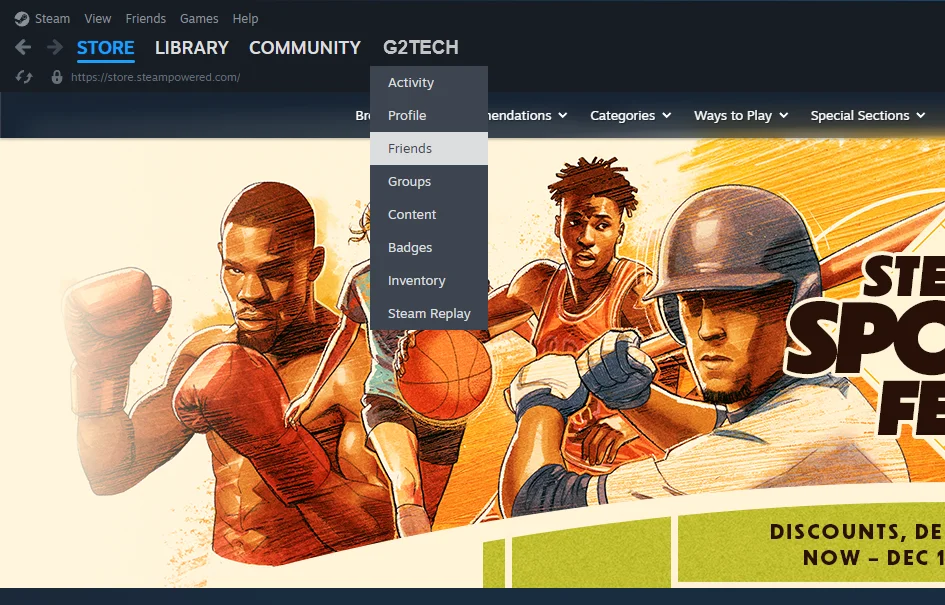 ادد کردن در استیم