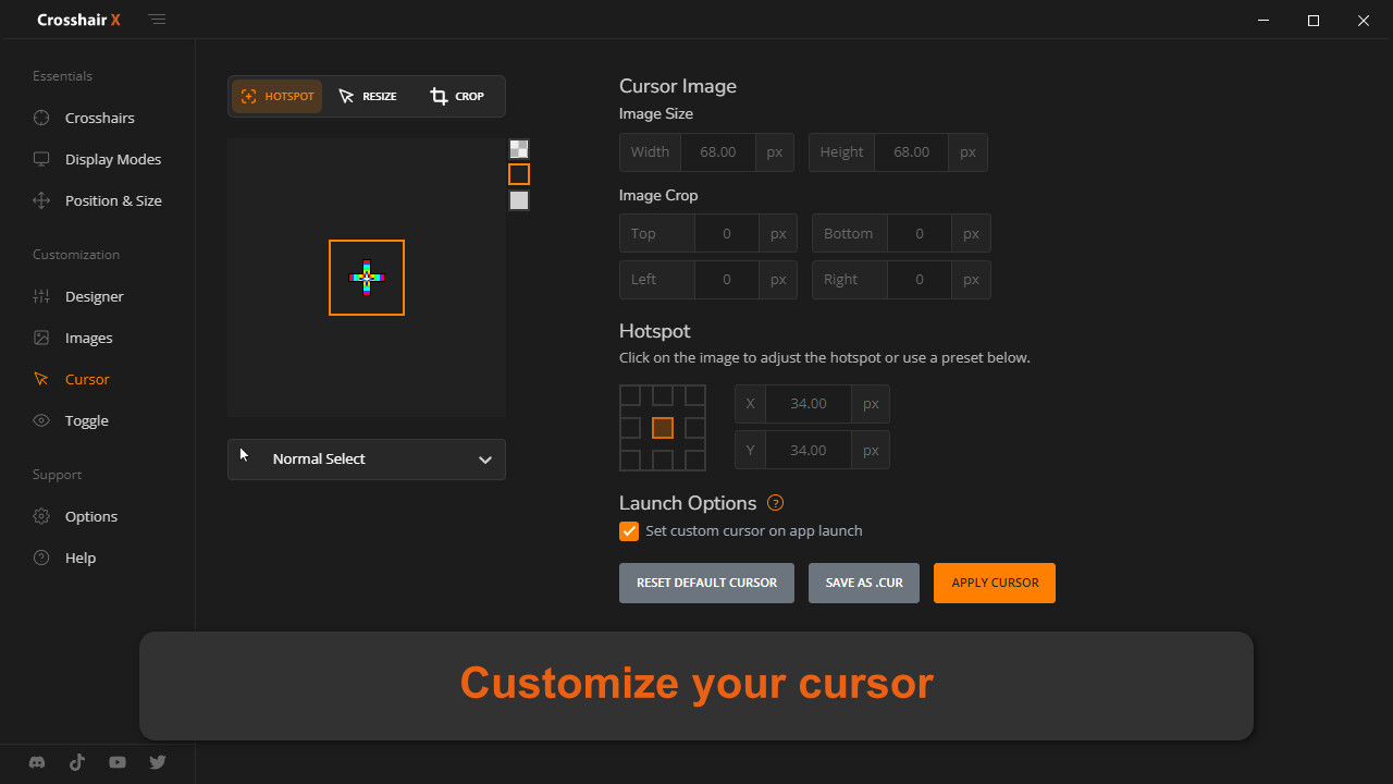 خرید برنامه Crosshair X
