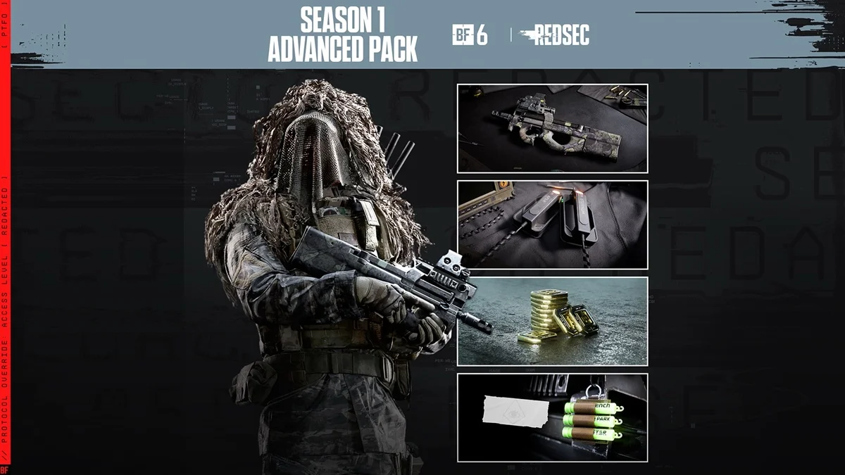 خرید Season 1 Advanced Pack - Battlefield™ 6 and REDSEC