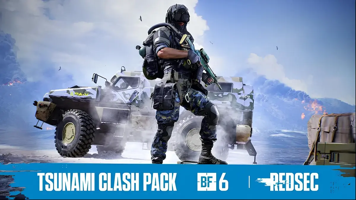 خرید Tsunami Clash Pack - Battlefield™ 6 and REDSEC