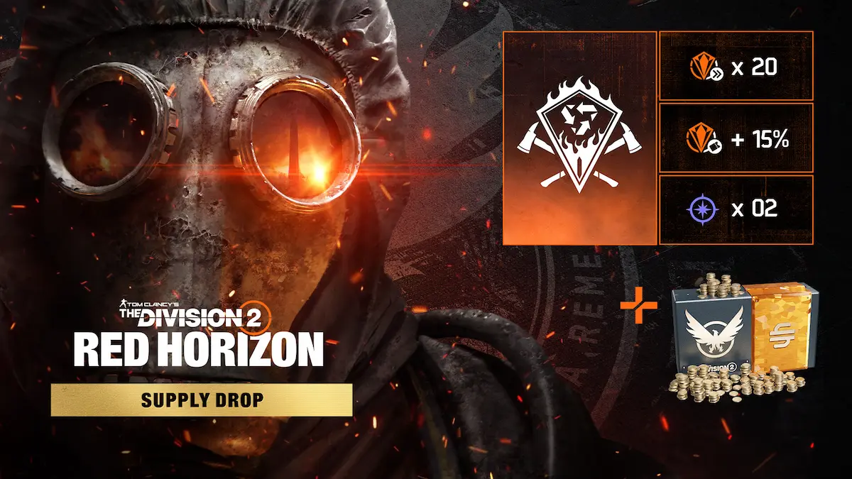 خرید باندل Tom Clancy’s The Division 2 – Red Horizon Supply Drop