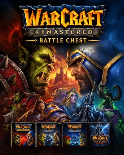 Warcraft Remastered Battle Chest - G2Techshop (1) Warcraft Remastered Battle Chest